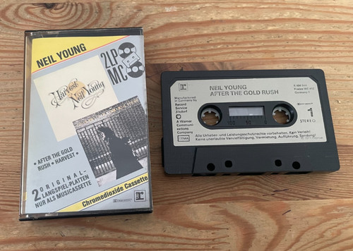 Tape rock neil - young, harvest
