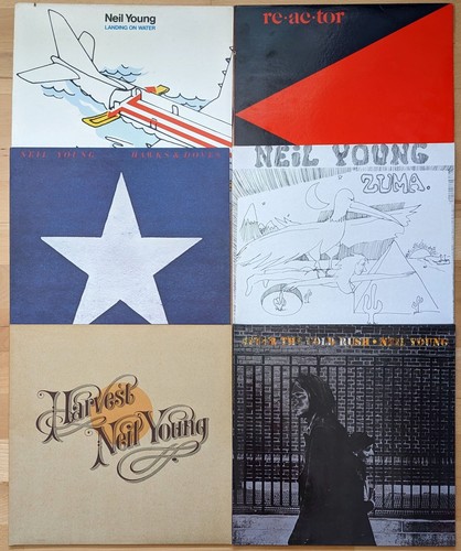 Neil young lp konvolut - 6,